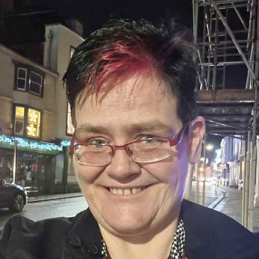 Click to enlarge Portrait of Janine Booth